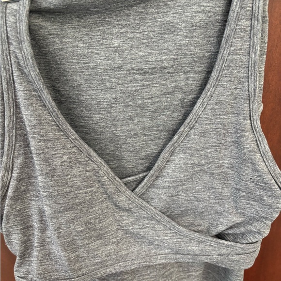 Vitality Daydream Gray Maternity Leggings & Nursing Bra - Picture 7 of 8